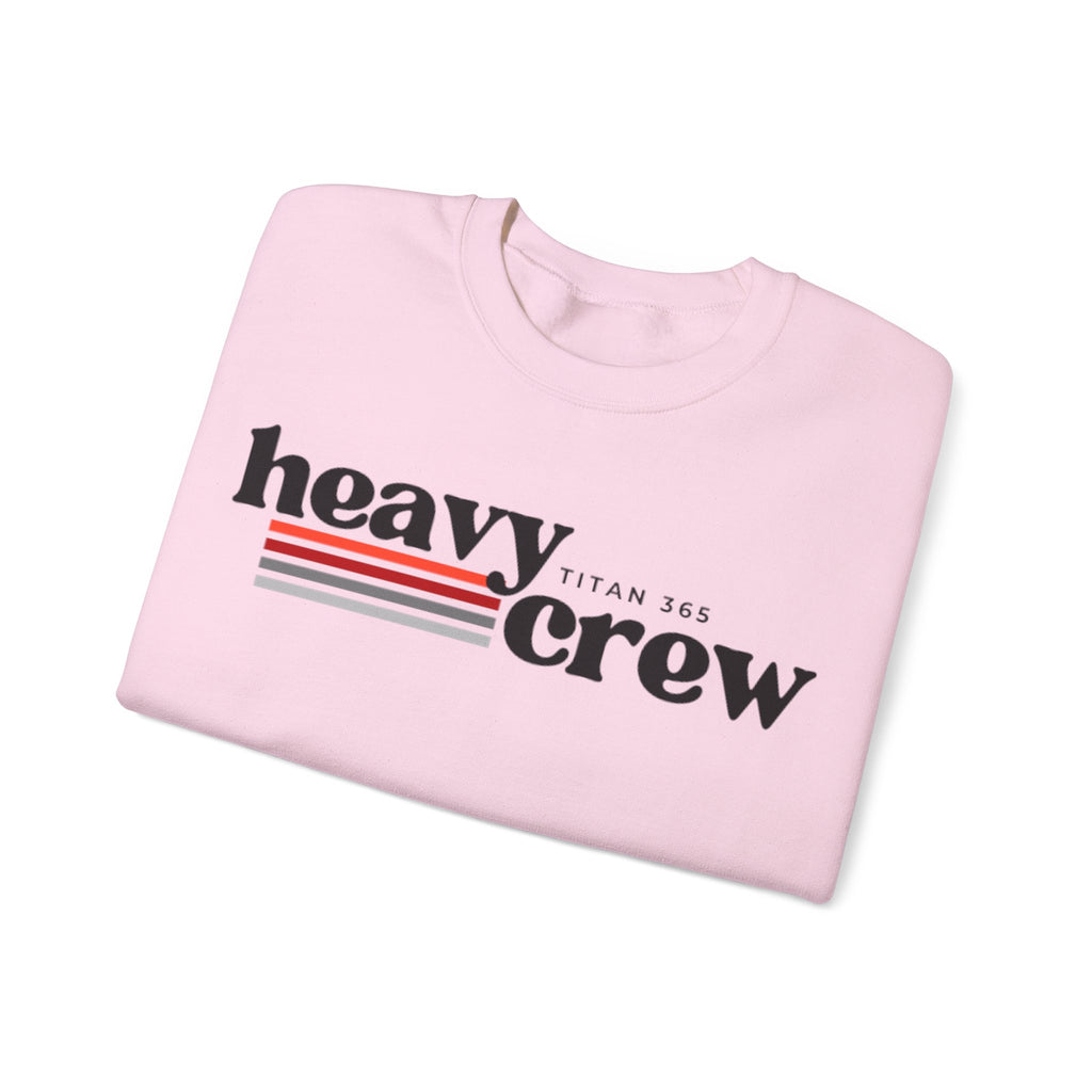 HEAVY CREW (black text) Crewneck Sweatshirt