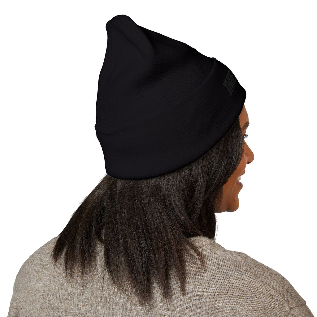 Three.Six.Five Embroidered Cuffed Beanie