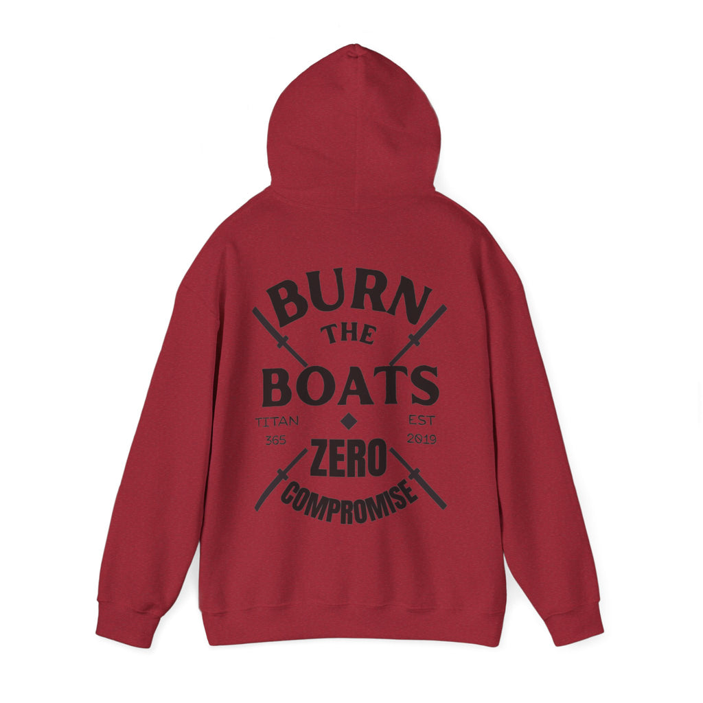 BURN THE BOATS Unisex Performance Hoodie