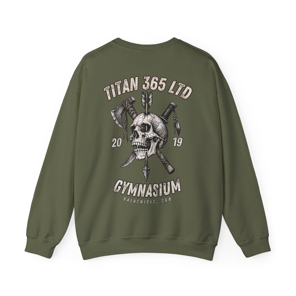 "RUTHLESS" Unisex Crewneck Sweatshirt
