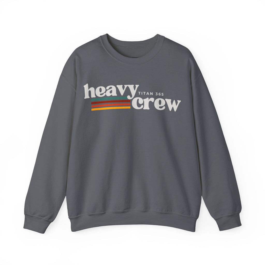 HEAVY CREW (grey text) Crewneck Sweatshirt