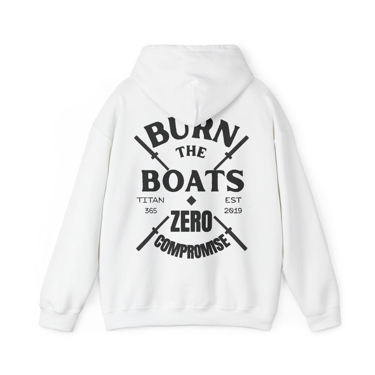 BURN THE BOATS Unisex Performance Hoodie