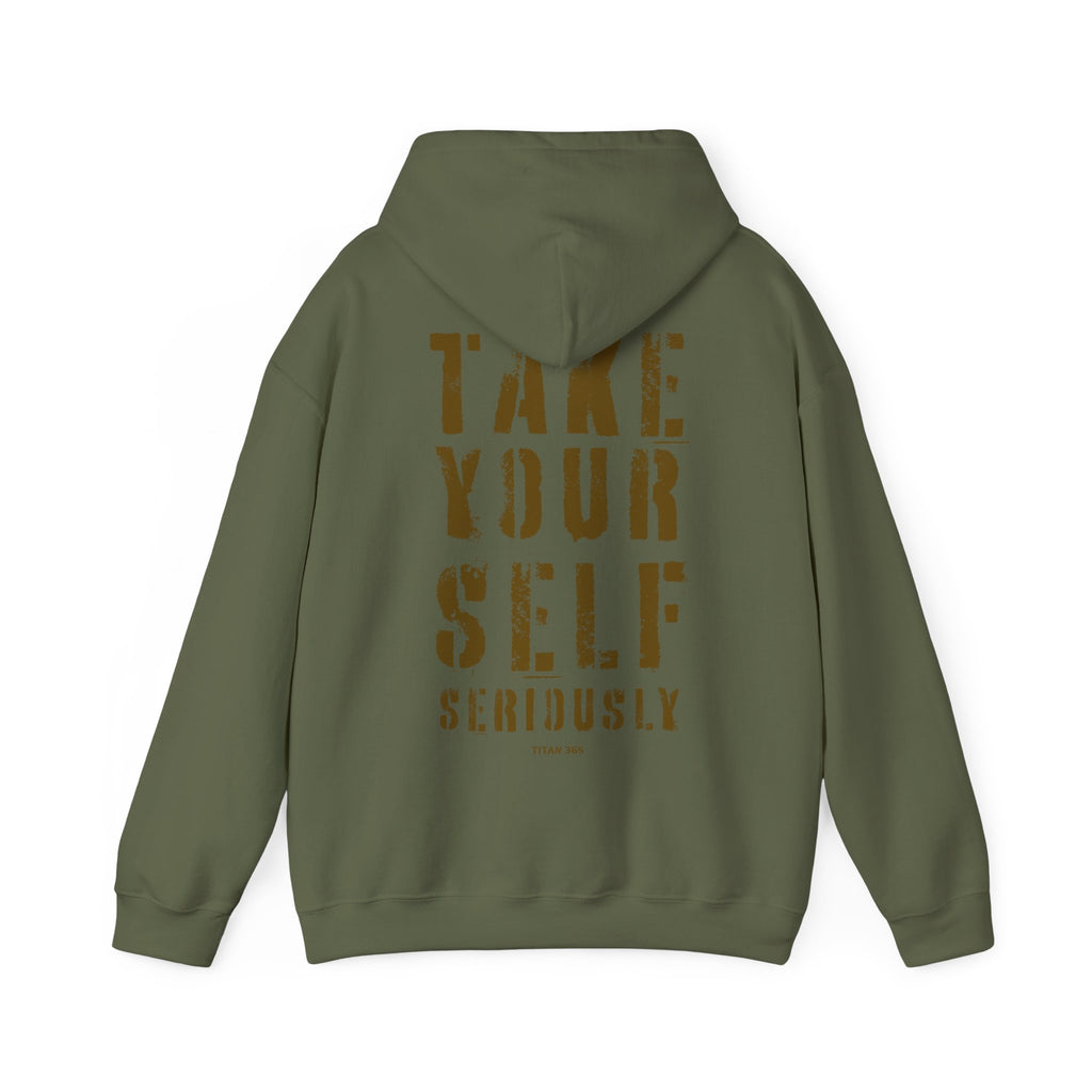 TAKE YOURSELF SERIOUSLY Performance Hoodie