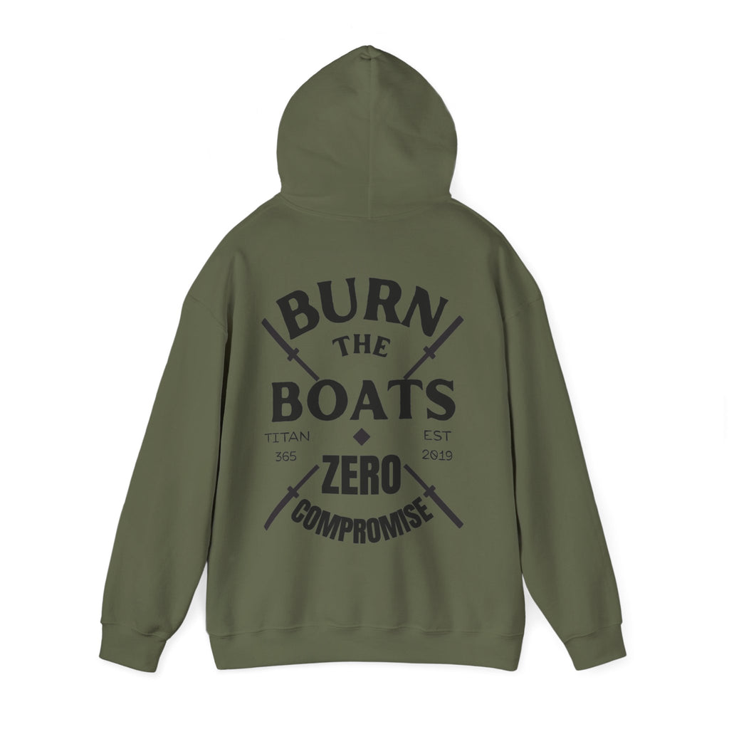 BURN THE BOATS Unisex Performance Hoodie