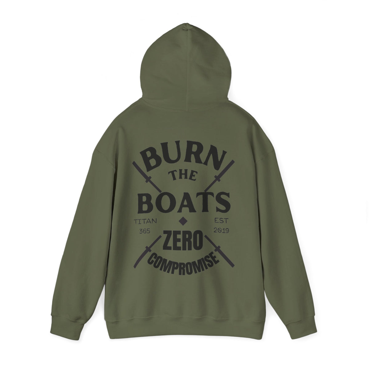 BURN THE BOATS Unisex Performance Hoodie