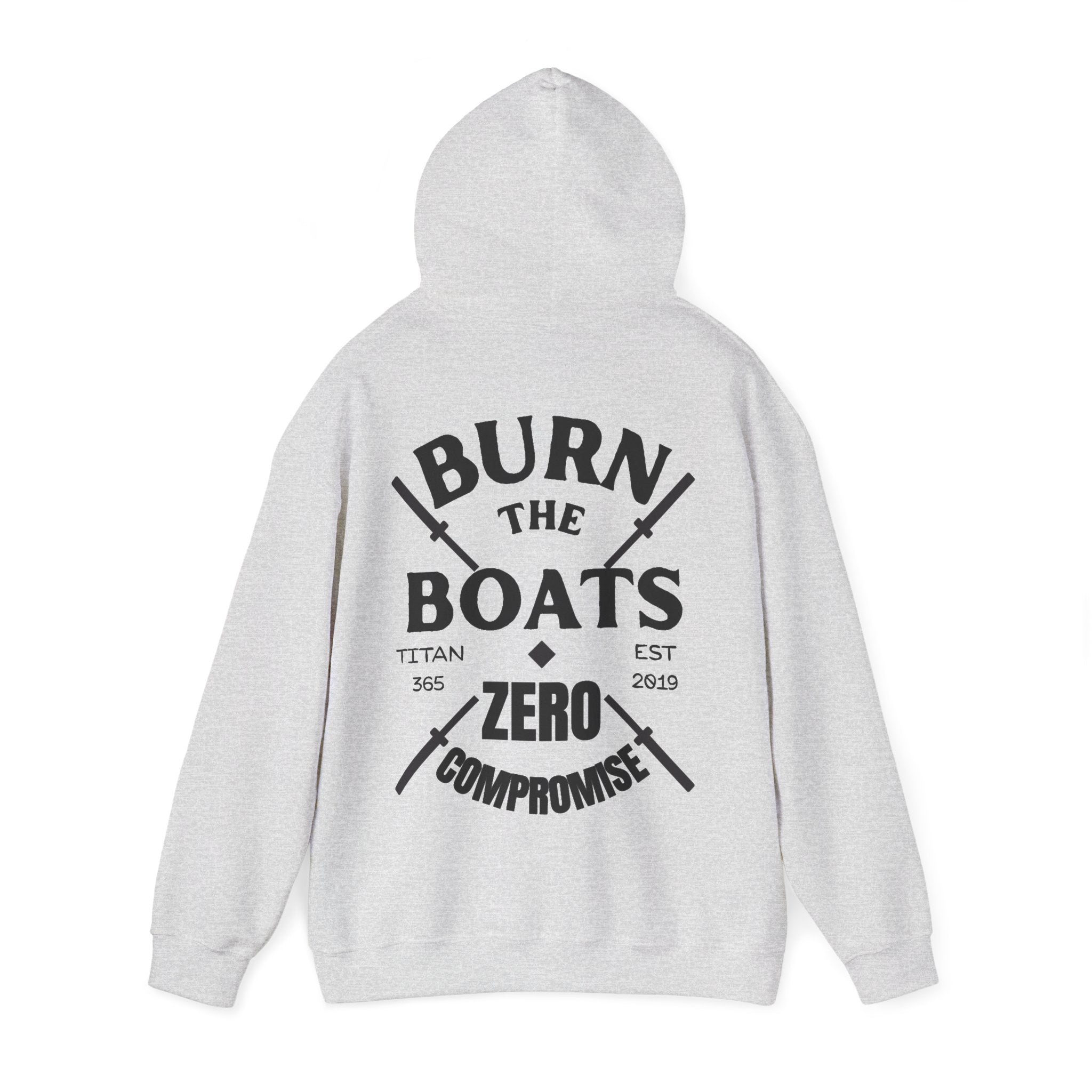 BURN THE BOATS Unisex Performance Hoodie