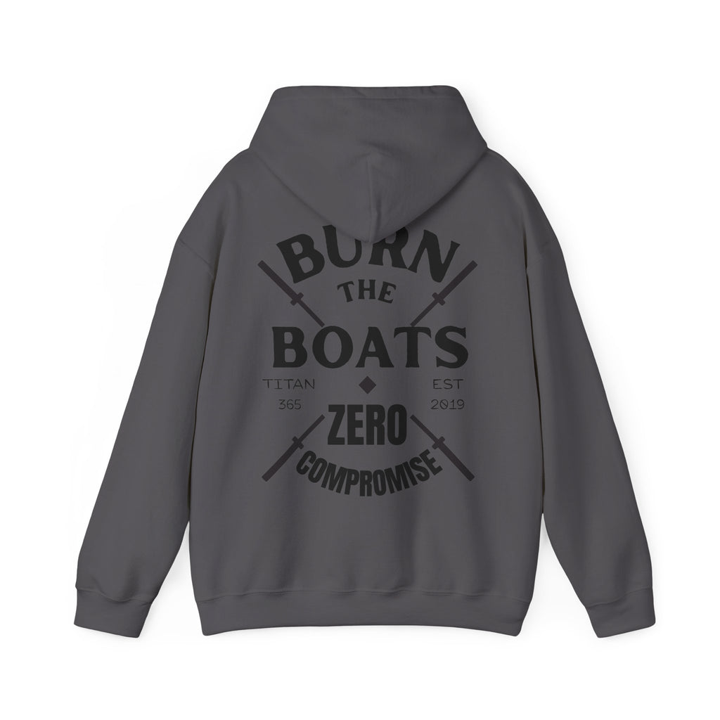 BURN THE BOATS Unisex Performance Hoodie