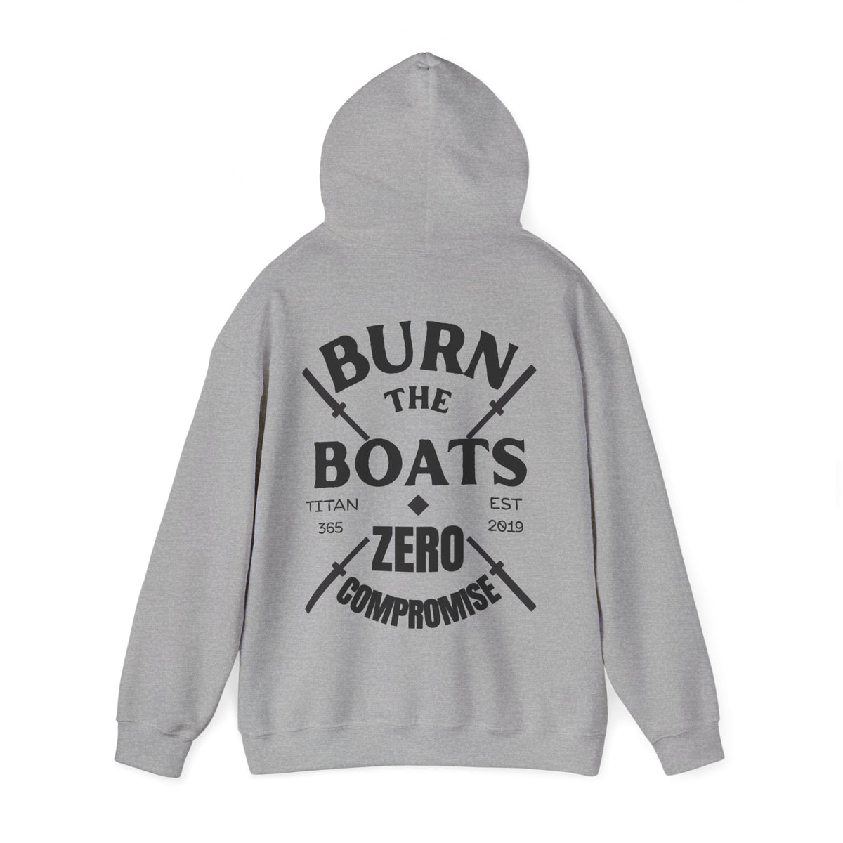 BURN THE BOATS Unisex Performance Hoodie