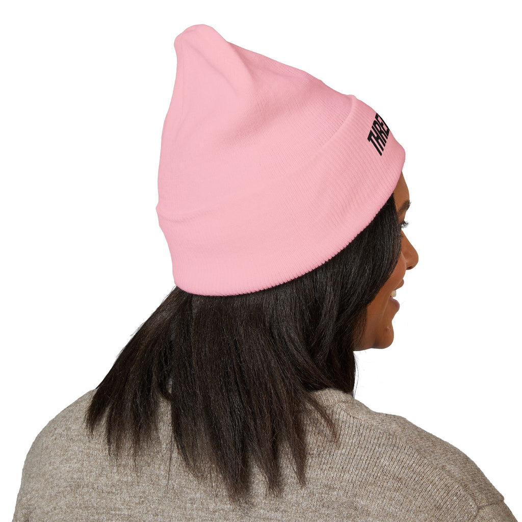 Three.Six.Five Embroidered Cuffed Beanie