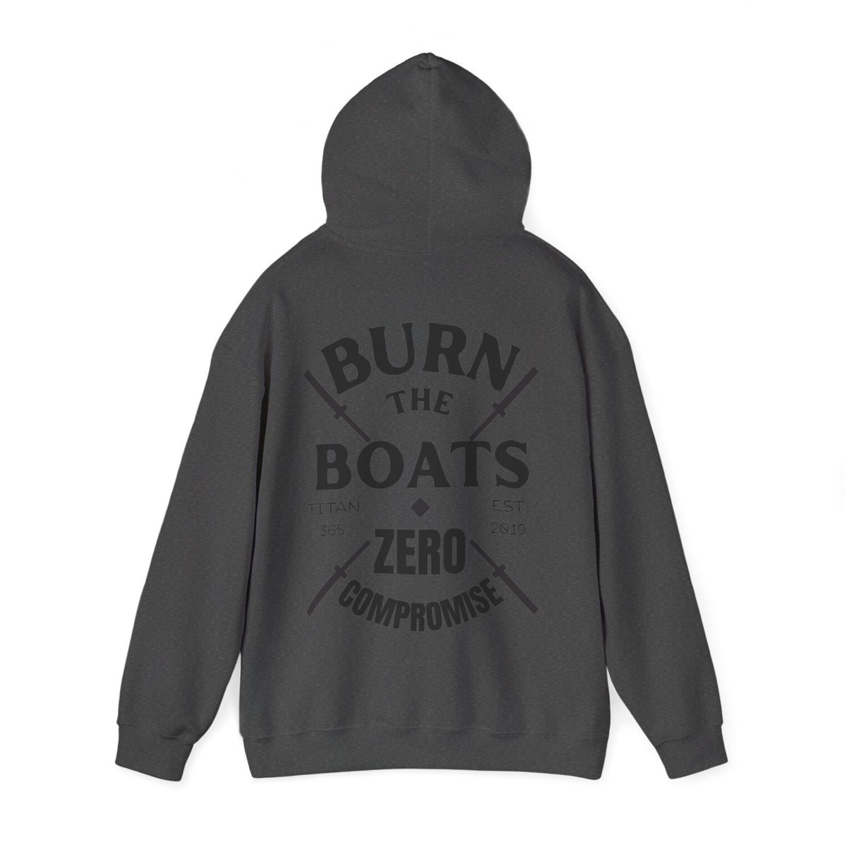 BURN THE BOATS Unisex Performance Hoodie