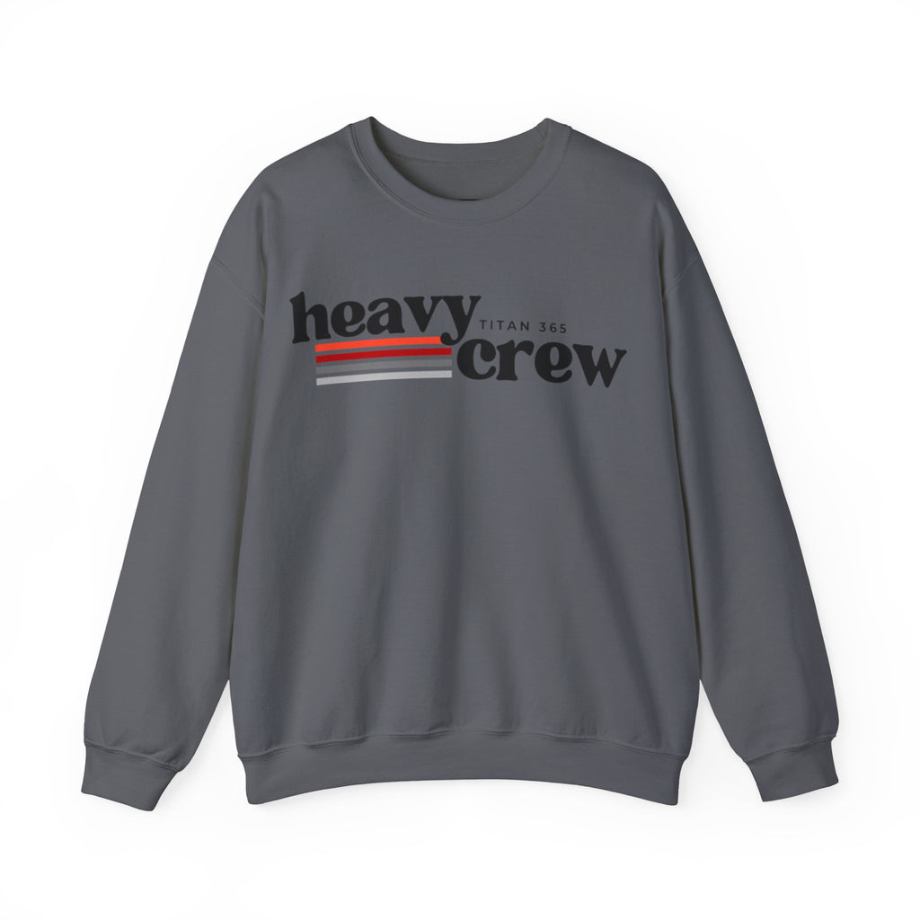 HEAVY CREW (black text) Crewneck Sweatshirt