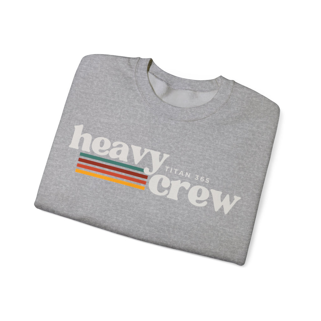 HEAVY CREW (grey text) Crewneck Sweatshirt