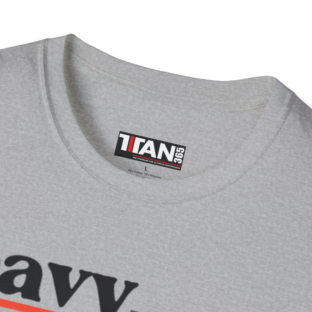 HEAVY CREW (black text) Unisex Tee