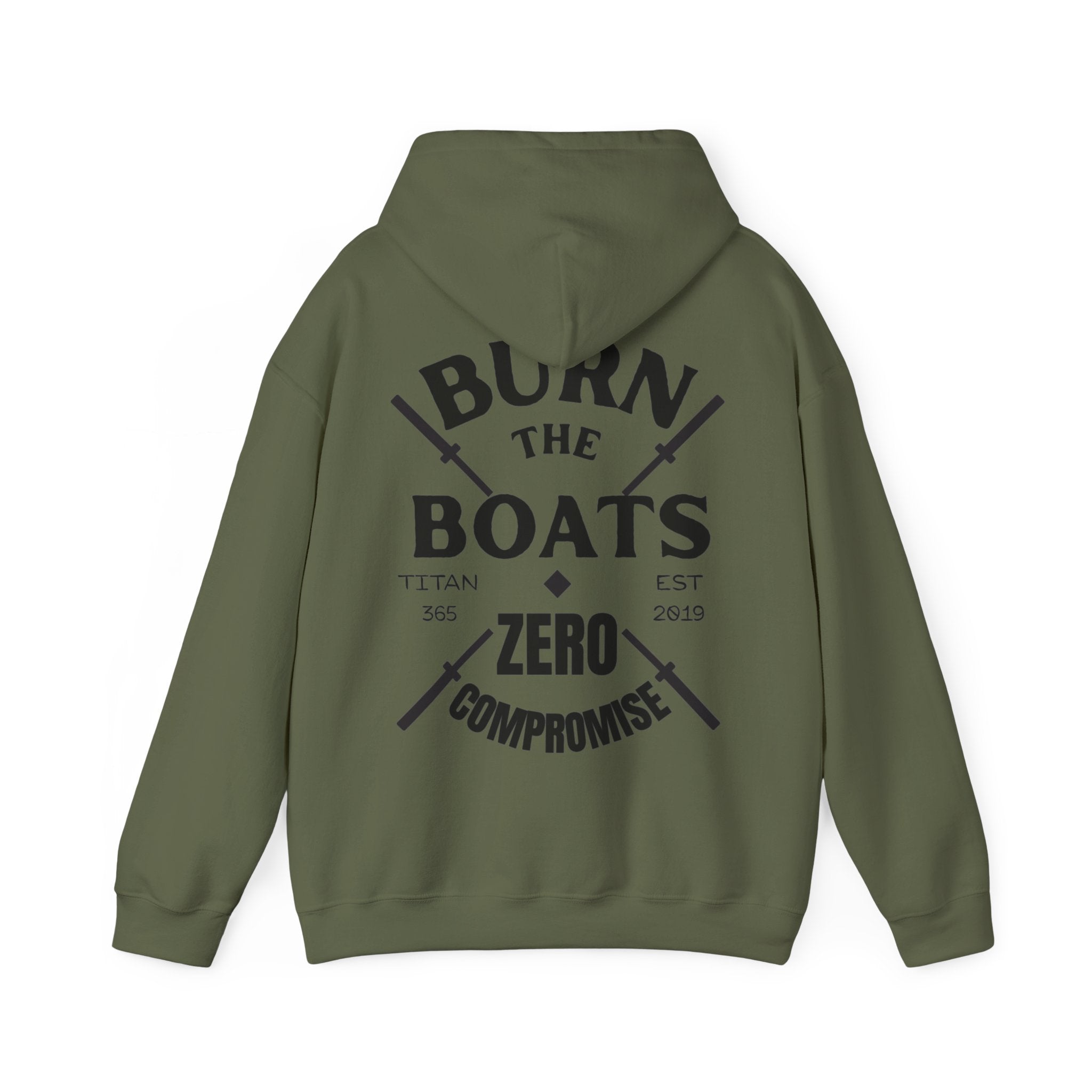 BURN THE BOATS Unisex Performance Hoodie