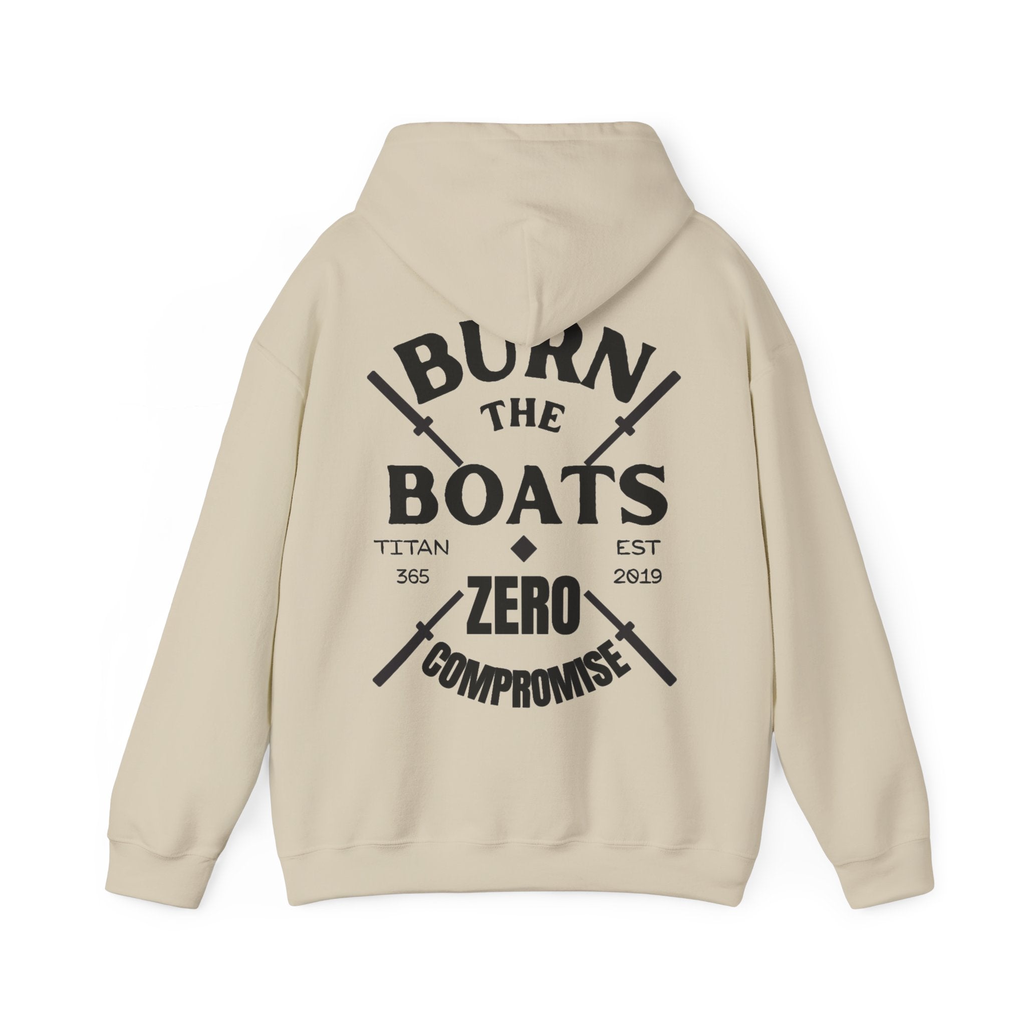 BURN THE BOATS Unisex Performance Hoodie