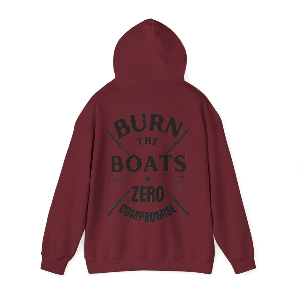 BURN THE BOATS Unisex Performance Hoodie