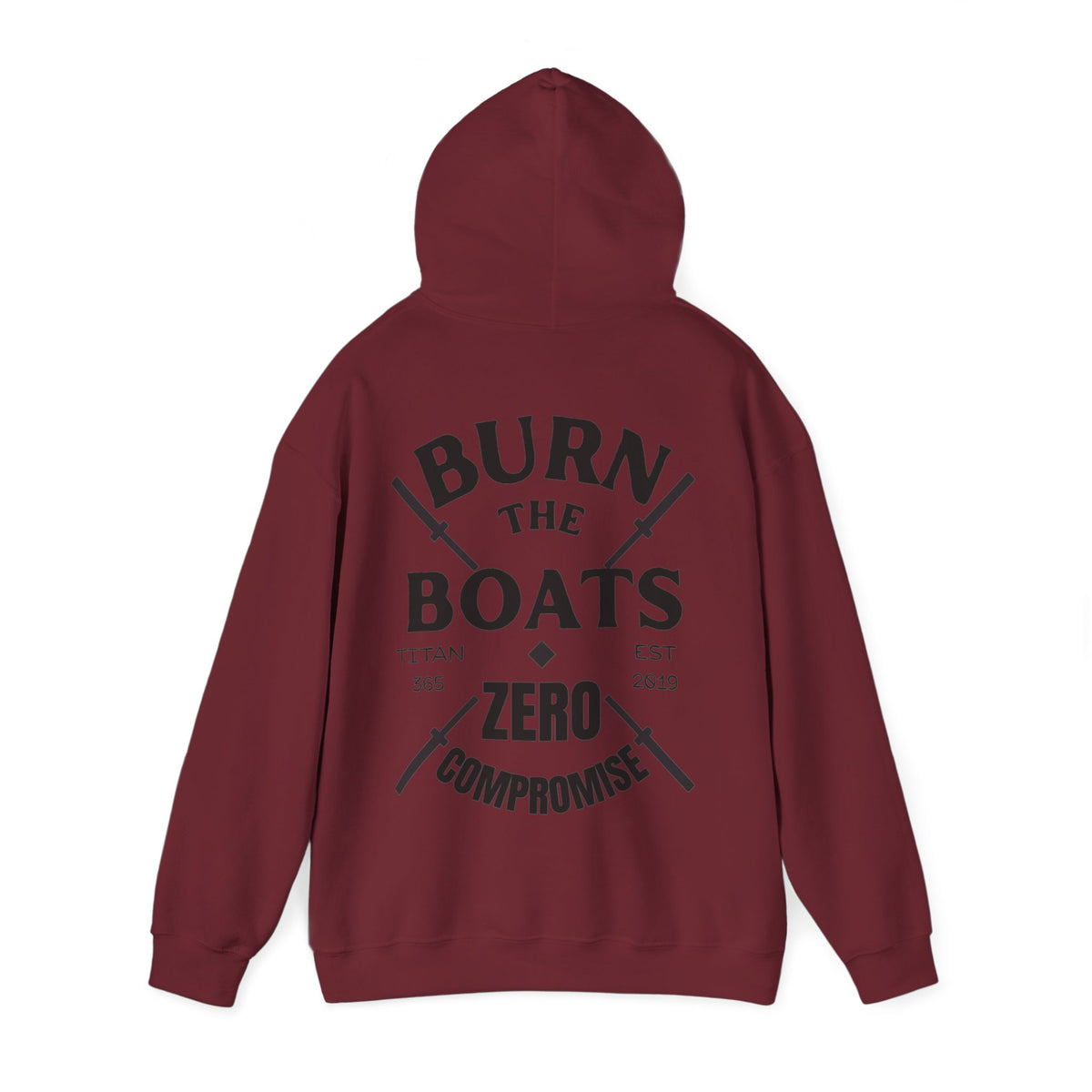 BURN THE BOATS Unisex Performance Hoodie