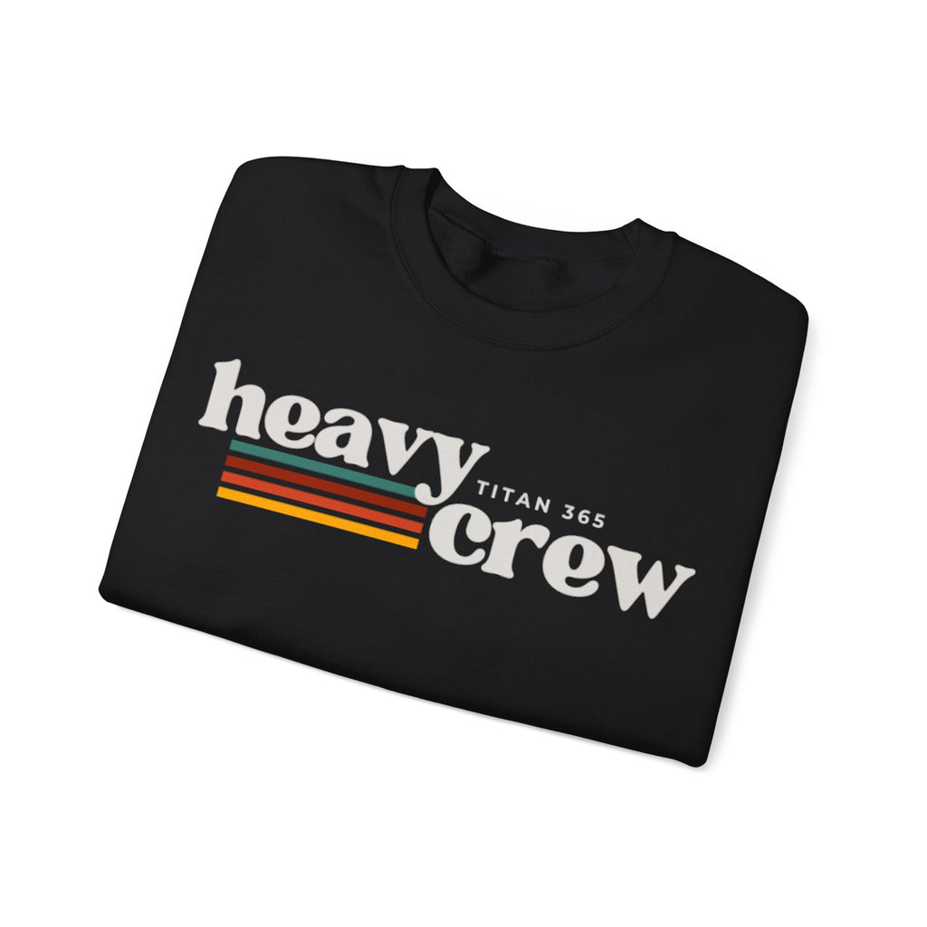 HEAVY CREW (grey text) Crewneck Sweatshirt