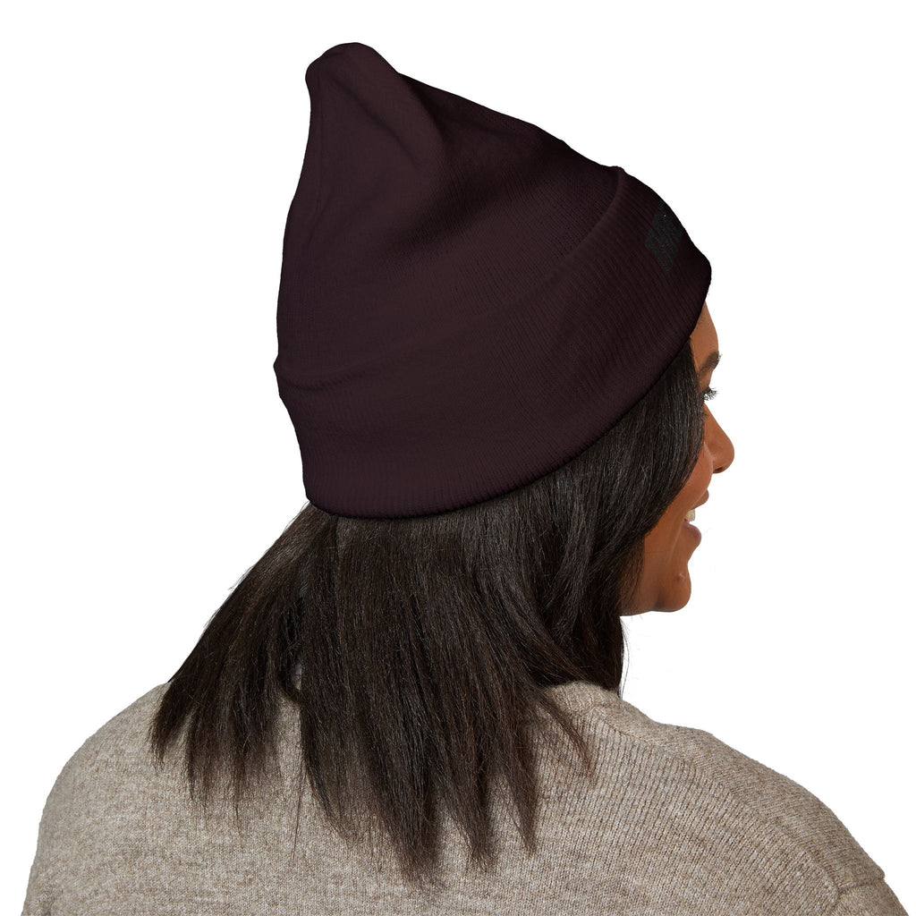 Three.Six.Five Embroidered Cuffed Beanie