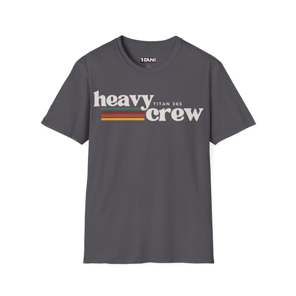 HEAVY CREW (grey text) Unisex Tee