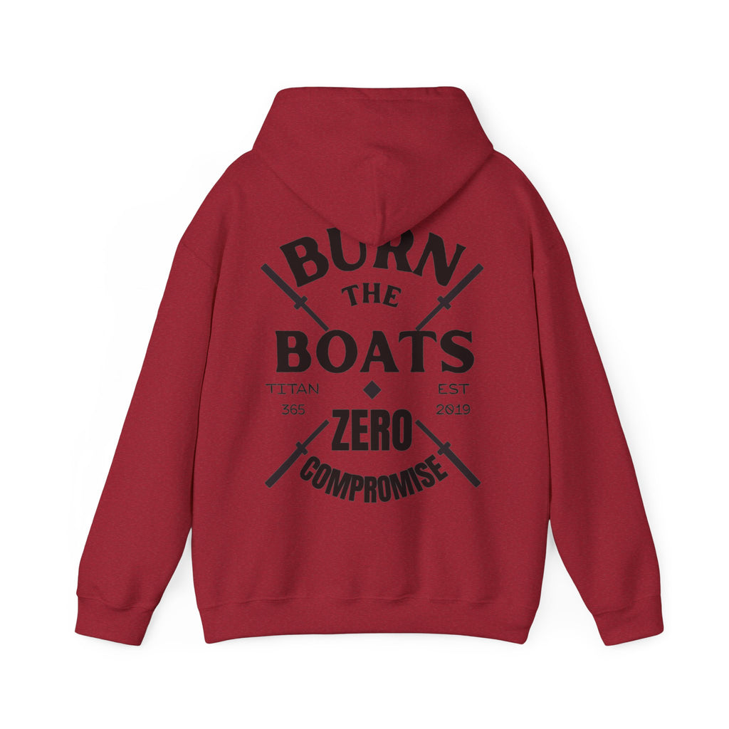 BURN THE BOATS Unisex Performance Hoodie