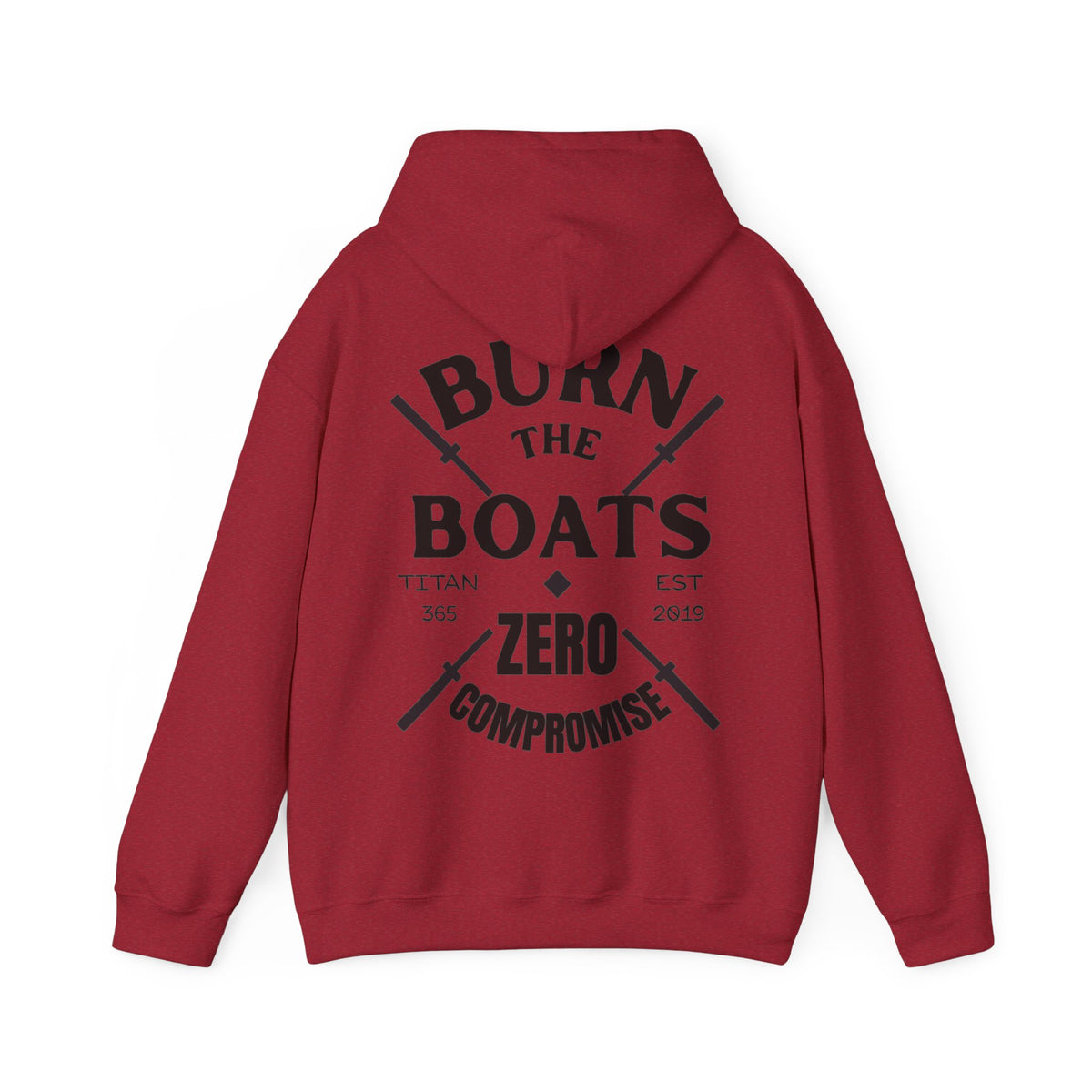 BURN THE BOATS Unisex Performance Hoodie