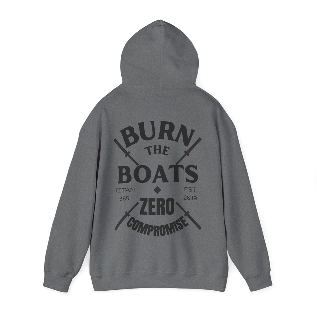 BURN THE BOATS Unisex Performance Hoodie