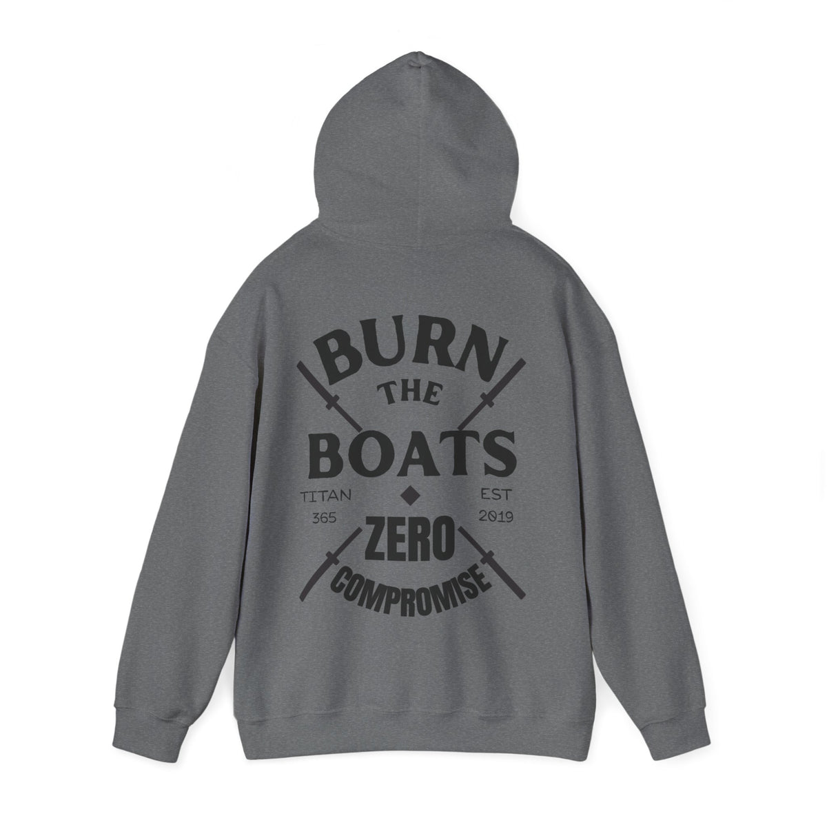 BURN THE BOATS Unisex Performance Hoodie