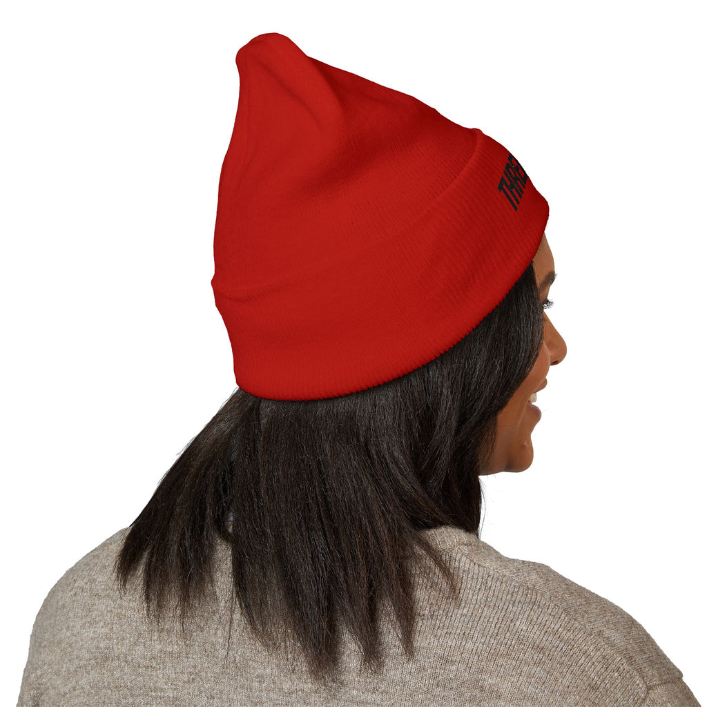 Three.Six.Five Embroidered Cuffed Beanie