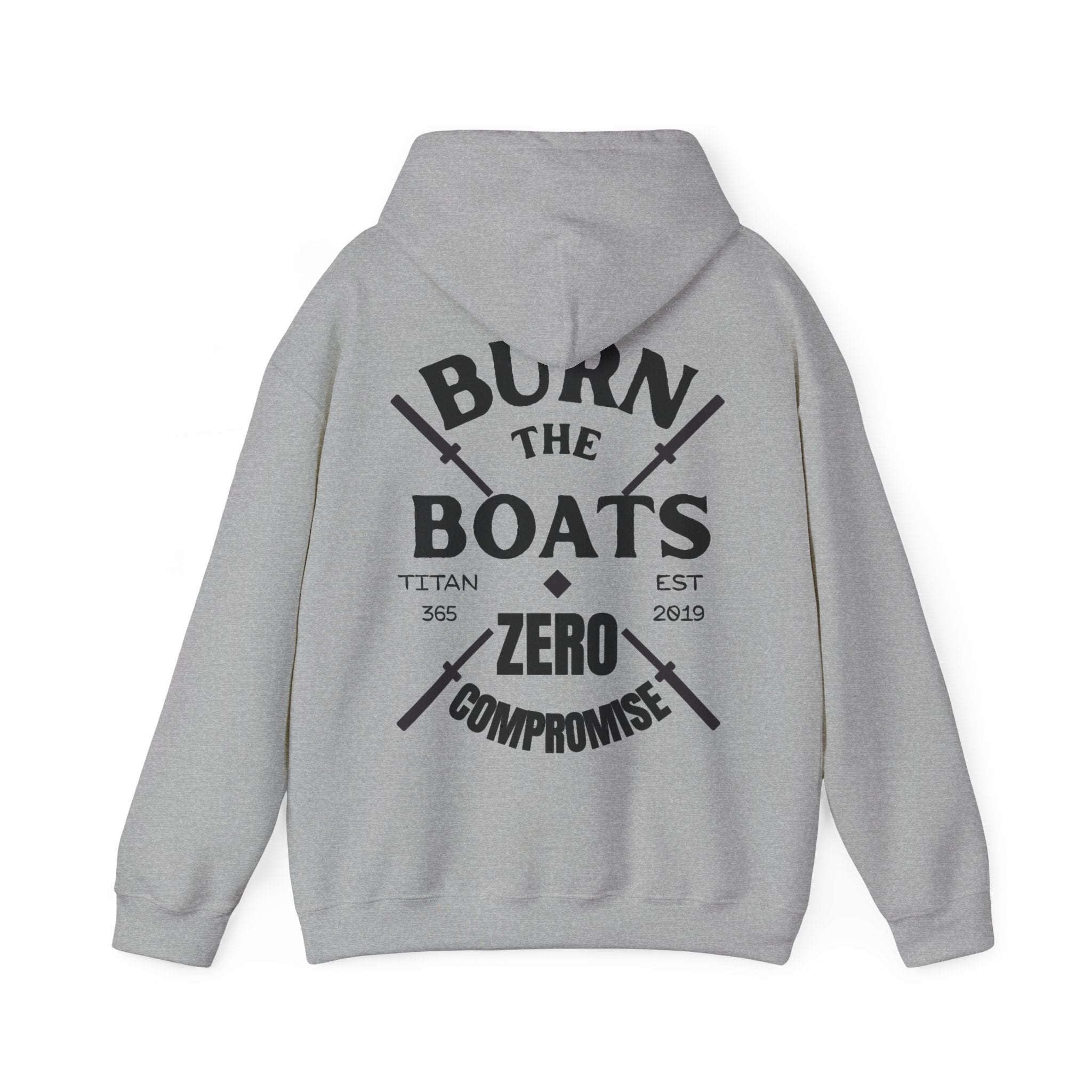 BURN THE BOATS Unisex Performance Hoodie