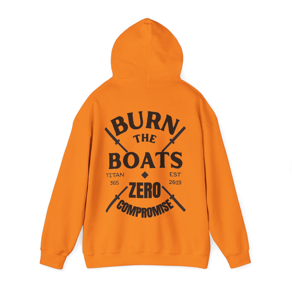 BURN THE BOATS Unisex Performance Hoodie