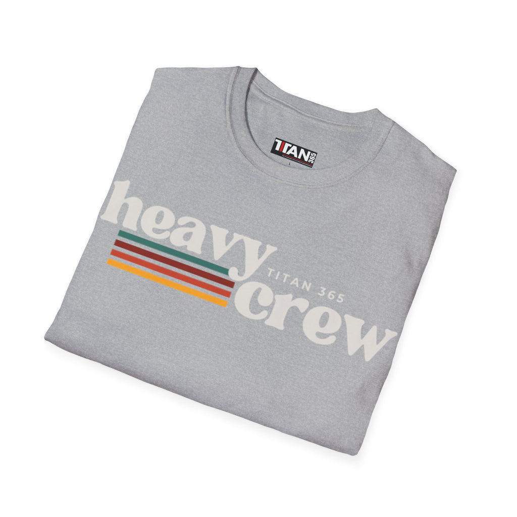 HEAVY CREW (grey text) Unisex Tee