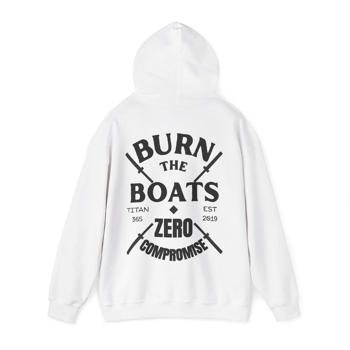 BURN THE BOATS Unisex Performance Hoodie
