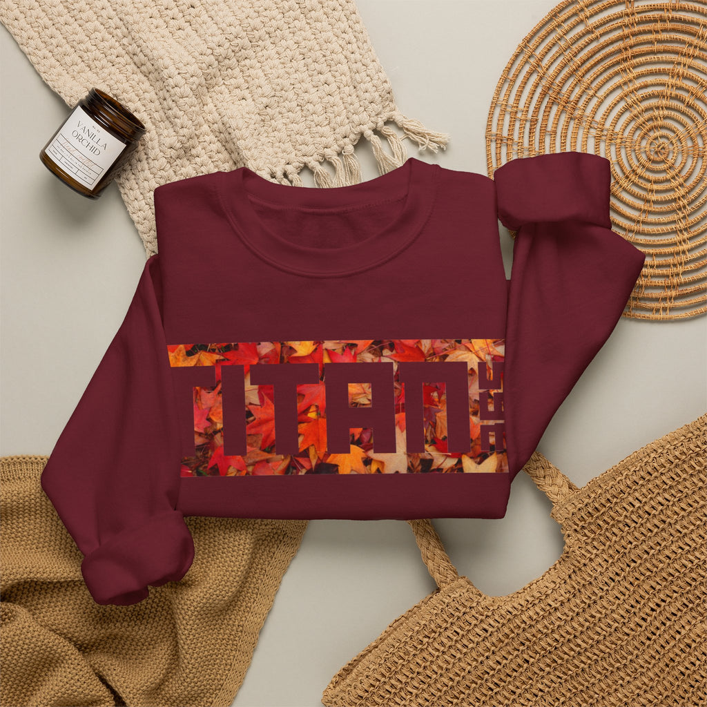 BURNT ORANGE Unisex Crewneck Sweatshirt