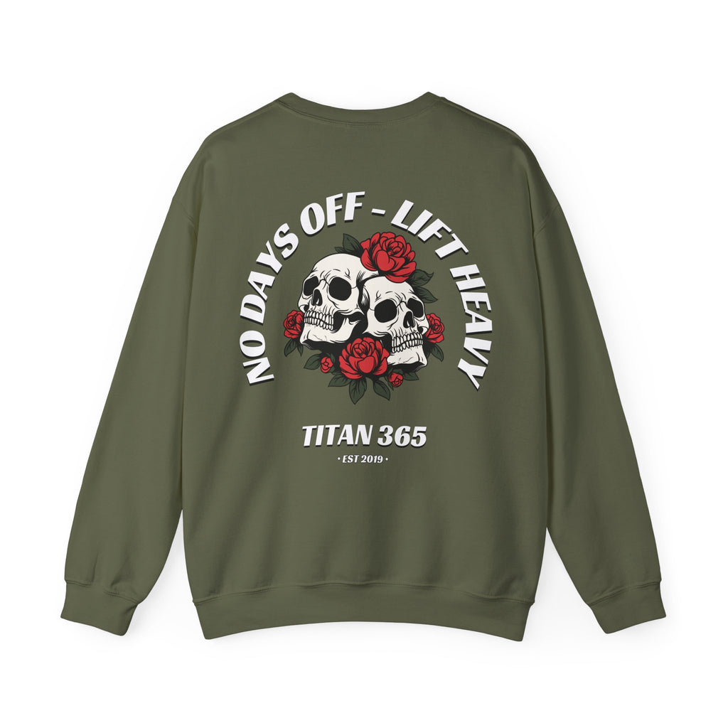 NO DAYS OFF Crewneck Sweatshirt