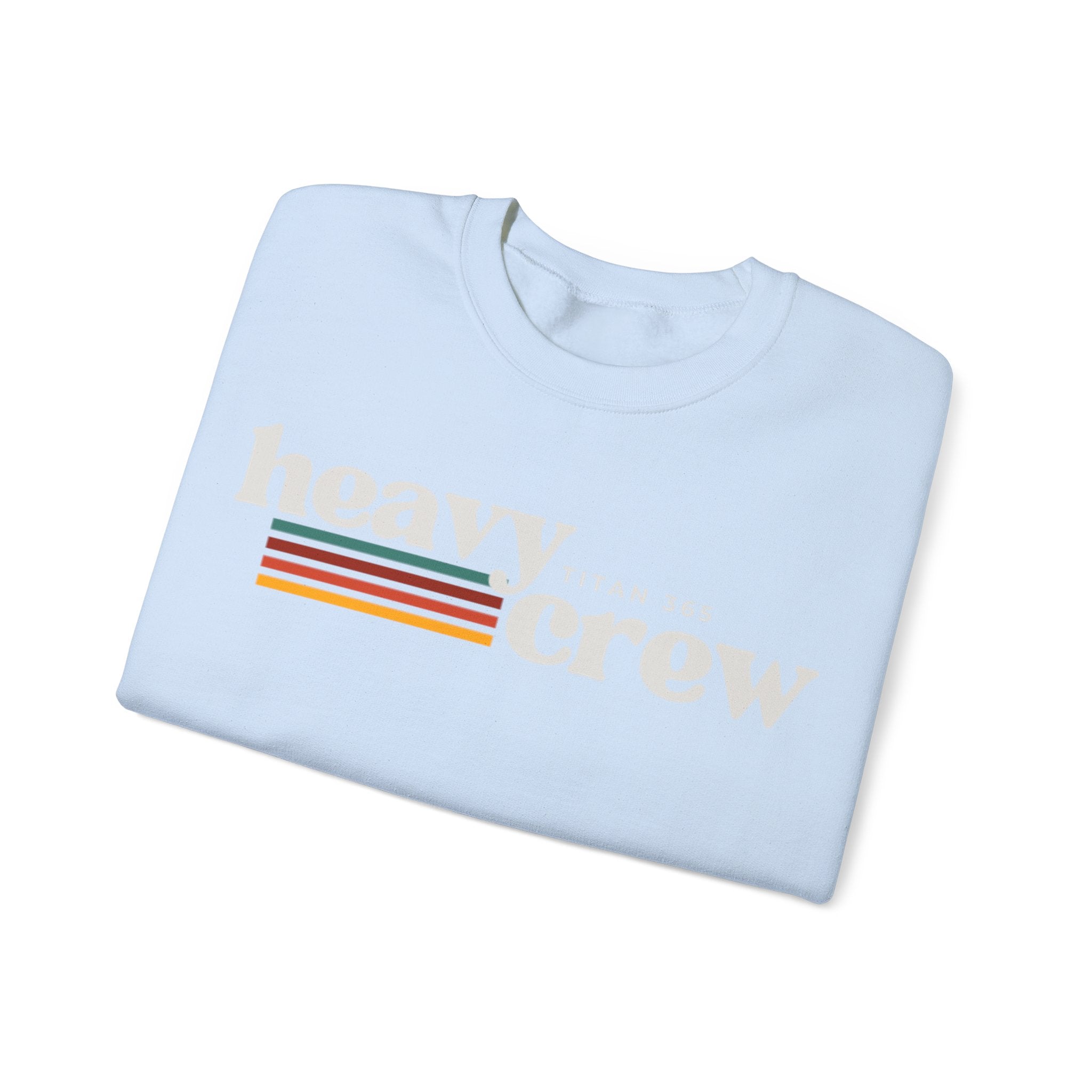 HEAVY CREW (grey text) Crewneck Sweatshirt