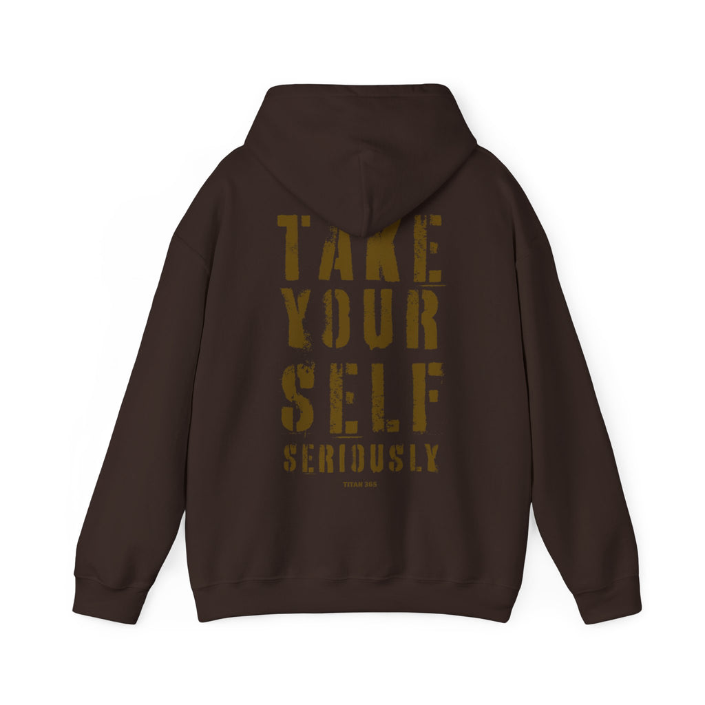 TAKE YOURSELF SERIOUSLY Performance Hoodie