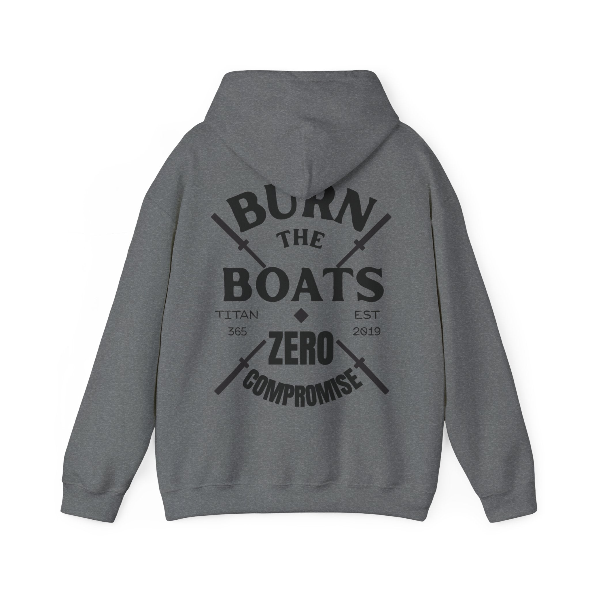 BURN THE BOATS Unisex Performance Hoodie