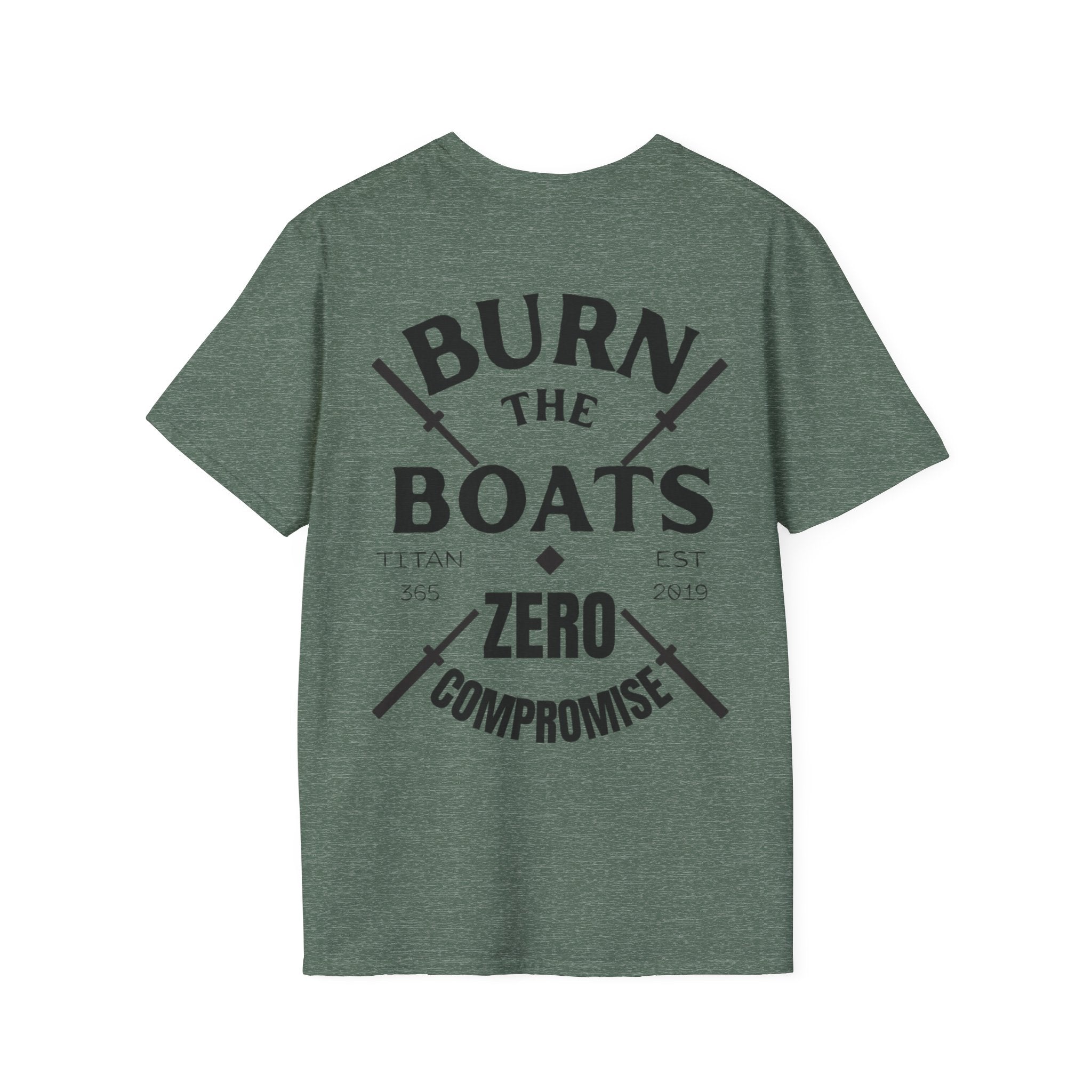 BURN THE BOATS Unisex Tee