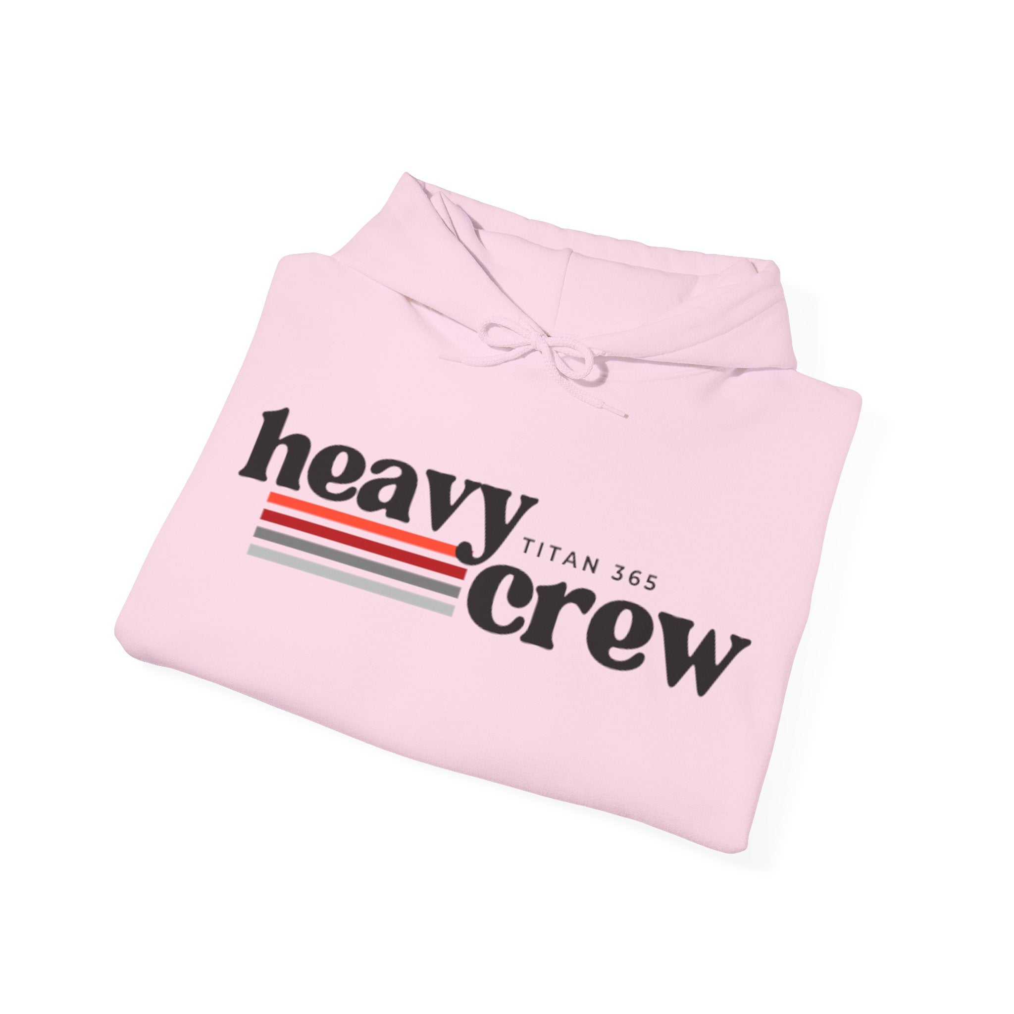 HEAVY CREW (black text) Performance Hoodie