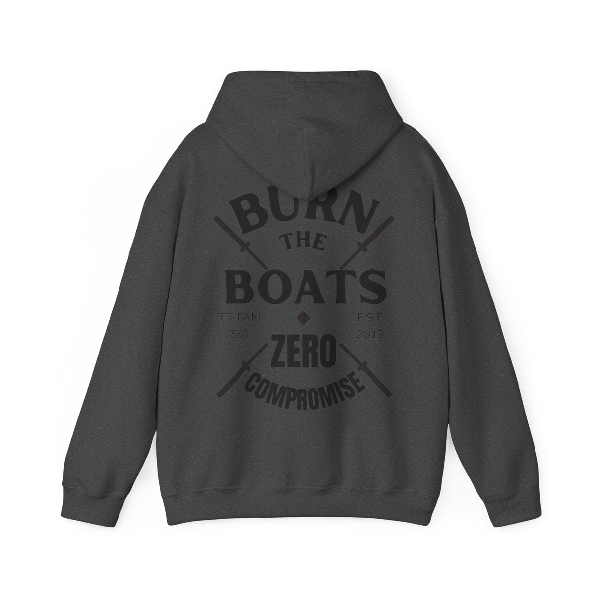 BURN THE BOATS Unisex Performance Hoodie
